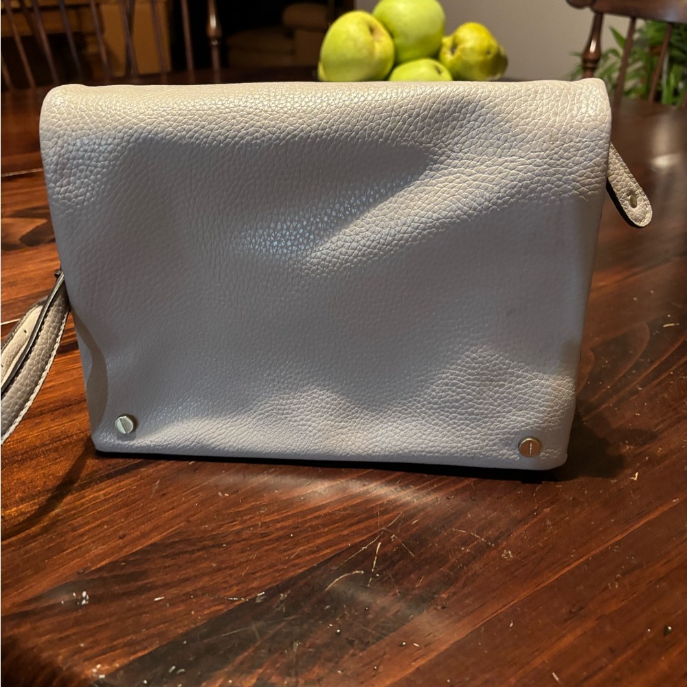 Street Level Light Gray Crossbody Bag